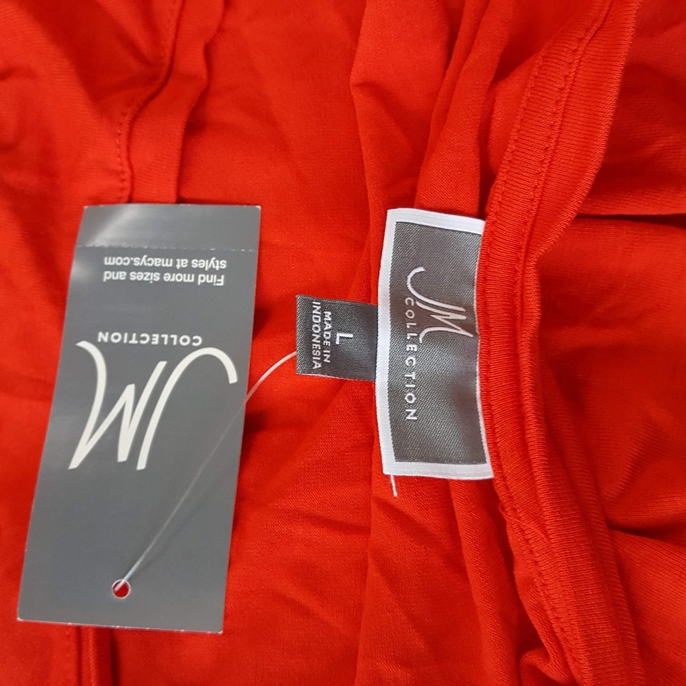 J&M Collection High Low Basic Tee - Picture 3 of 6